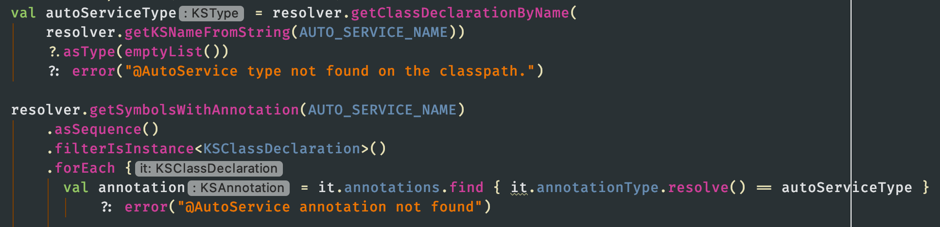 Kotlin Symbol Processing: Early Thoughts